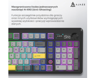Ajazz AK980 V2 Gift Switch V2 Black Gray Yellow z ekranem - 1536371 - zdjęcie 11